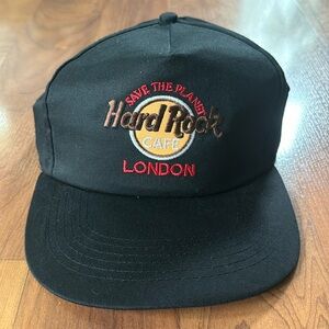 Vintage Hard Rock Cafe London Adjustable Dad Hat Cap